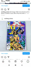 Old-Vintage 1980s Comic Books by DC & Marvel | Condition: Good| Year:1980s