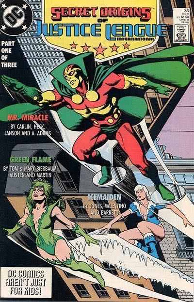 Secret Origins, Vol. 3 Escapism / The Spy Who Blew Me Up / 200 Years of Solitude |  Issue#33A | Year:1988 | Series: Secret Origins |