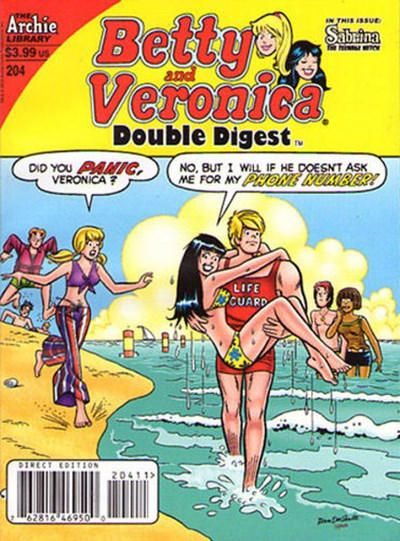Betty & Veronica Double Digest  |  Issue#204A | Year:2012 | Series:  | Pub: Archie Comic Publications