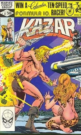 Ka-Zar, Vol. 3 In The Beginning |  Issue#8A | Year:1981 | Series: Ka-Zar | Pub: Marvel Comics