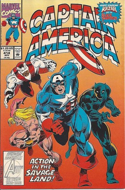 Captain America, Vol. 1 Escape From A.I.M. Isle |  Issue#414A | Year:1993 | Series: Captain America | Pub: Marvel Comics |