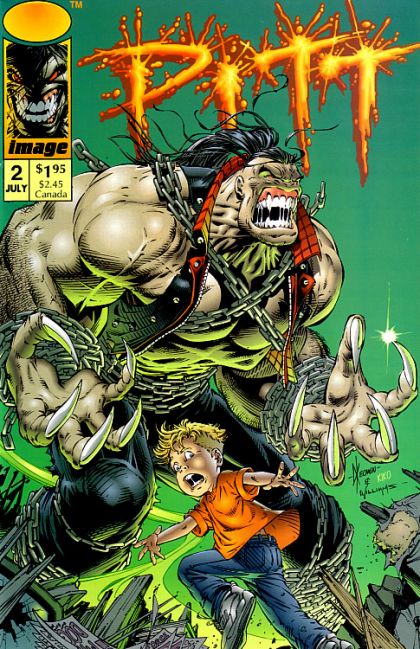 Pitt Dead or Alive |  Issue#2A | Year:1993 | Series: Pitt | Pub: Image Comics