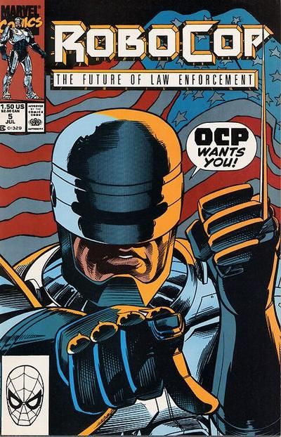 Robocop War Part 1 War Monger |  Issue#5A | Year:1990 | Series:  | Pub: Marvel Comics