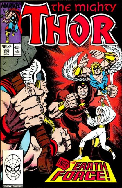 Thor, Vol. 1 Enter the Earth Force |  Issue#395A | Year:1988 | Series: Thor |