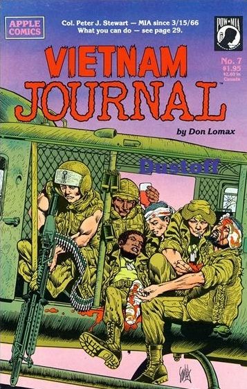 Vietnam Journal (1988-1990) Dustoff |  Issue#7 | Year:1988 | Series:  | Pub: Apple Comics