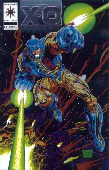 X-O Manowar, Vol. 1 Retribution, Prologue |  Issue#0A | Year:1993 | Series: X-O Manowar | Pub: Valiant Entertainment | Wraparound Chromium