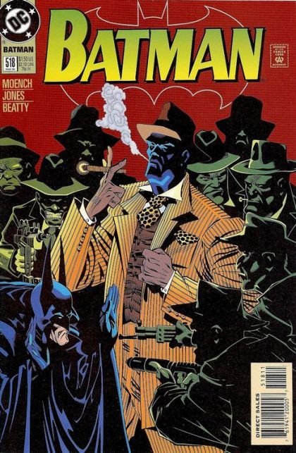Batman Black Mask, The Spidered Face |  Issue#518A | Year:1995 | Series: Batman | Pub: DC Comics