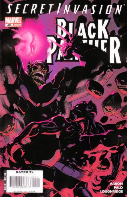 Black Panther, Vol. 4 Secret Invasion - See Wakanda and Die, Part Two |  Issue#40A | Year:2008 | Series: Black Panther | Pub: Marvel Comics |