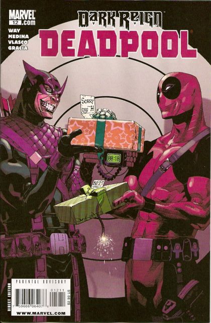 Deadpool, Vol. 3 Dark Reign - Bullseye, Part Three: Knocking Over the Candy Store |  Issue#12A | Year:2009 | Series: Deadpool | Pub: Marvel Comics