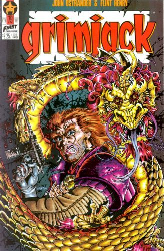 Grimjack Dragons In the Blood |  Issue#79 | Year:1991 | Series: Grimjack | Pub: First Comics