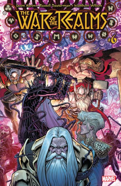 War of the Realms War of the Realms - The Storm Of Thors |  Issue#6A | Year:2019 | Series:  | Pub: Marvel Comics | Cover A Regular Arthur Adams Cover