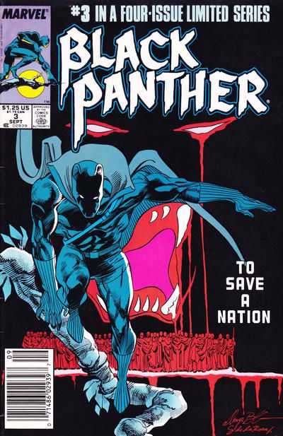 Black Panther, Vol. 2 The Moorbeck Communique! |  Issue#3B | Year:1988 | Series: Black Panther |