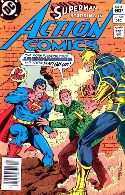 Action Comics, Vol. 1 The Measure of a Superman! / Mera, Mera, On the Wave--Who's the One You've Got to Save? |  Issue#538B | Year:1982 | Series:  |