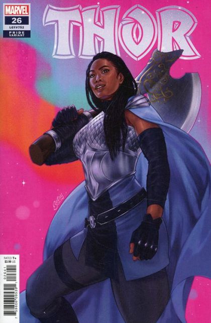 Thor, Vol. 6  |  Issue#26D | Year:2022 | Series:  | Pub: Marvel Comics | Betsy Cola Pride Cover