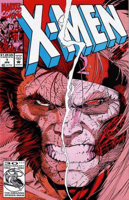 X-Men, Vol. 1 Inside ... Out! |  Issue#7A | Year:1992 | Series: X-Men | Pub: Marvel Comics |
