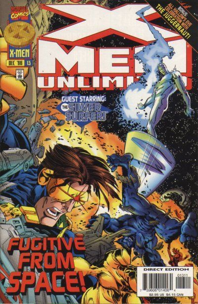 X-Men Unlimited, Vol. 1 Fugitive From Space / Junction |  Issue#13A | Year:1996 | Series: X-Men | Pub: Marvel Comics |