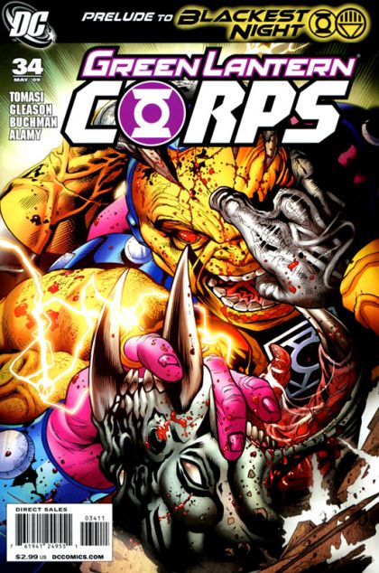 Green Lantern Corps, Vol. 1 Emerald Eclipse, Part Two |  Issue#34A | Year:2009 | Series: Green Lantern | Pub: DC Comics