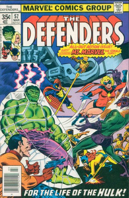 The Defenders, Vol. 1 And Along Came... Ms. Marvel! |  Issue#57A | Year:1977 | Series: Defenders |