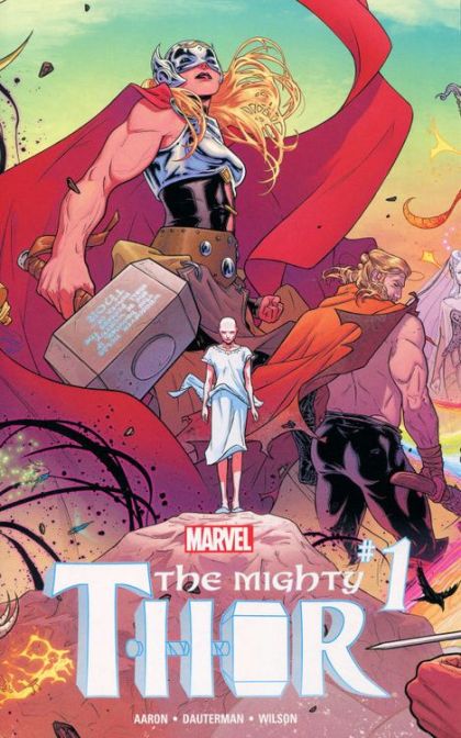 The Mighty Thor, Vol. 2 Thunder In Her Veins |  Issue#1A | Year:2015 | Series: Thor | Pub: Marvel Comics | Russell Dauterman Wraparound Regular