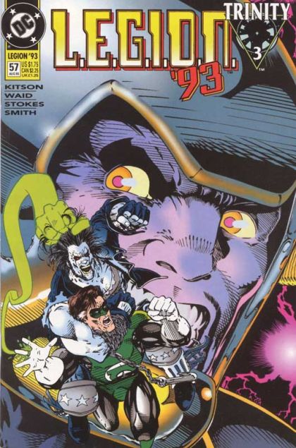 L.E.G.I.O.N. Trinity - Part 3: Police Action |  Issue#57 | Year:1993 | Series: Legion of Super-Heroes | Pub: DC Comics |