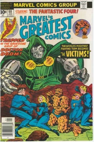 Marvel's Greatest Comics The Victims |  Issue#68A | Year:1977 | Series:  | Pub: Marvel Comics