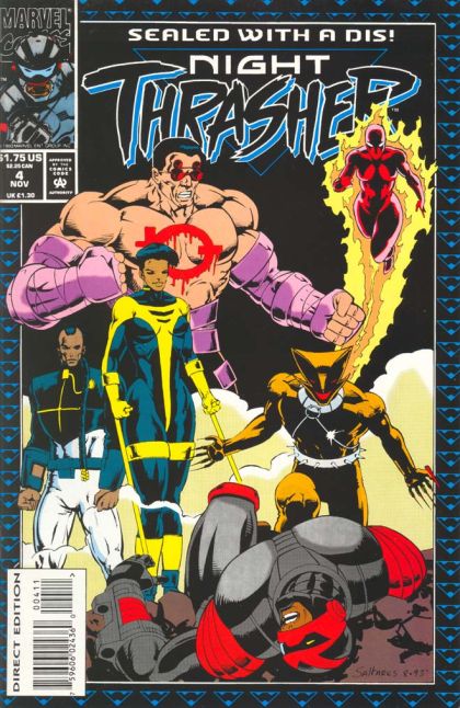 Night Thrasher Connect The Dots |  Issue#4A | Year:1993 | Series:  | Pub: Marvel Comics |