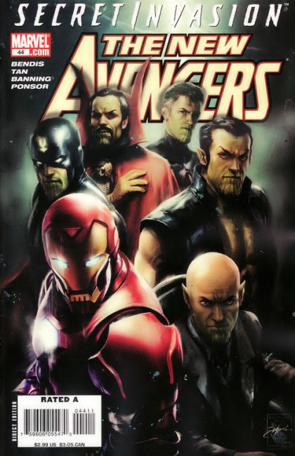 New Avengers, Vol. 1 Secret Invasion  |  Issue#44A | Year:2008 | Series:  | Pub: Marvel Comics