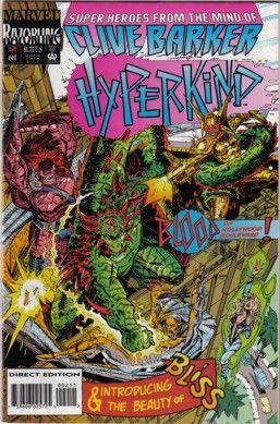 Hyperkind Let There Be Heroes! |  Issue#2 | Year:1993 | Series: Clive Barker | Pub: Marvel Comics