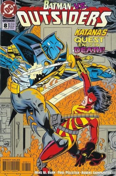 Outsiders, Vol. 2 Shadows of Knight |  Issue#8 | Year:1994 | Series: Outsiders | Pub: DC Comics