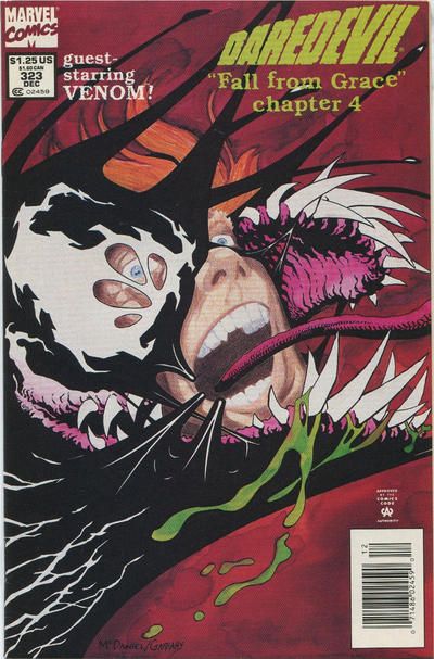 Daredevil, Vol. 1 Fall From Grace, Part 4: Conflict |  Issue#323B | Year:1993 | Series: Daredevil | Pub: Marvel Comics | Newsstand Edition