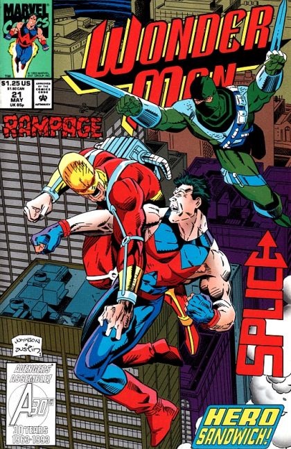 Wonder Man, Vol. 2 Facing It |  Issue#21 | Year:1993 | Series: Wonder Man |