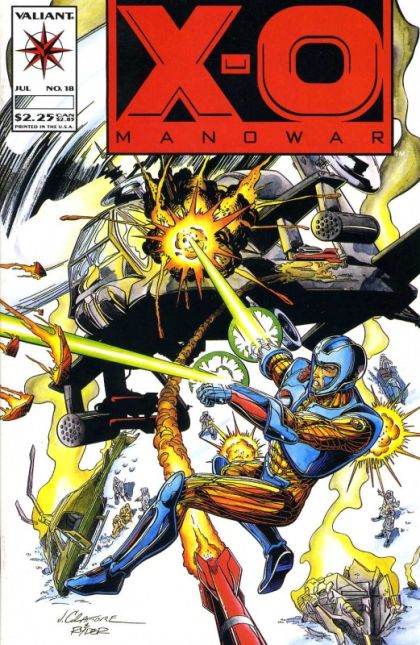 X-O Manowar, Vol. 1 Operation: Deep Freeze, Part 1: Ultimatums |  Issue#18 | Year:1993 | Series: X-O Manowar | Pub: Valiant Entertainment |