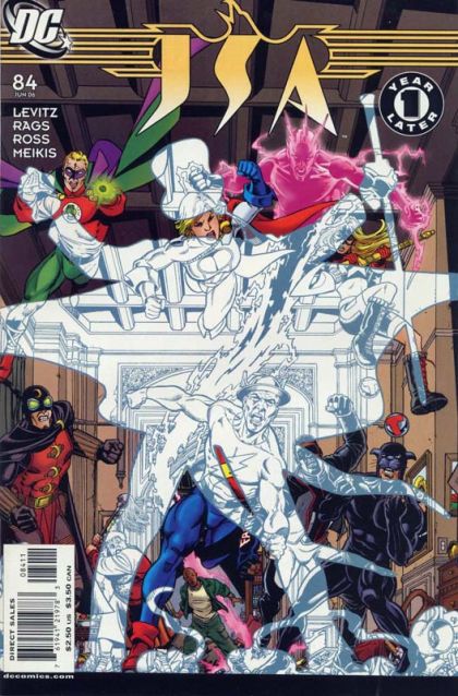 JSA Ghostly Showdown, When The Dead Call |  Issue#84A | Year:2006 | Series: JSA | Pub: DC Comics
