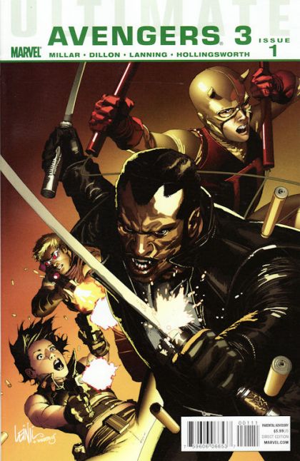 Ultimate Avengers 3 Blade versus the Avengers, Part One |  Issue#1A | Year:2010 | Series:  | Pub: Marvel Comics