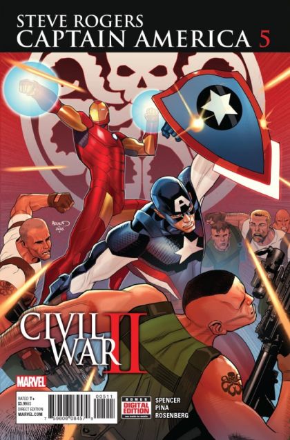 Captain America: Steve Rogers Civil War II  |  Issue#5A | Year:2016 | Series:  | Pub: Marvel Comics | Paul Renaud Regular