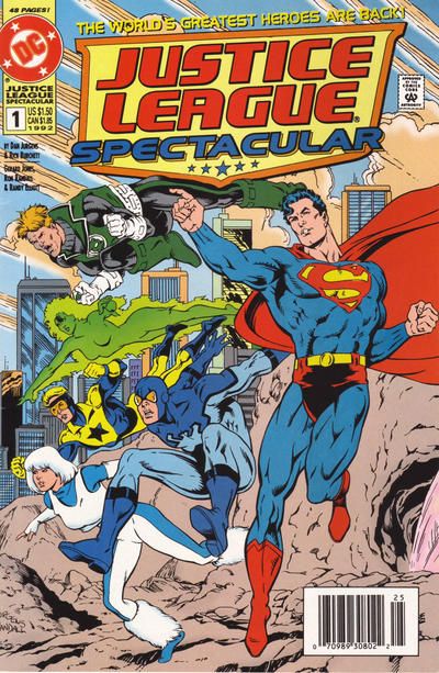Justice League Spectacular Team Work |  Issue#1B | Year:1992 | Series: JLA | Pub: DC Comics