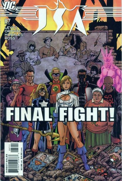 JSA Ghostly Showdown, Ghost in the Castle |  Issue#87A | Year:2006 | Series: JSA | Pub: DC Comics
