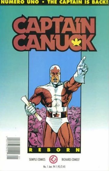 Captain Canuck: Reborn  |  Issue#1A | Year:1994 | Series:  | Pub: Comely Communications |