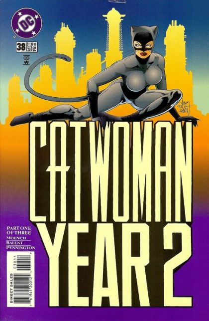 Catwoman, Vol. 2 Year 2, Part 1: Grey In The Dark |  Issue#38A | Year:1996 | Series:  | Pub: DC Comics |
