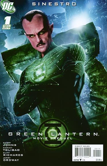 Green Lantern: Movie Prequel: Sinestro The Chosen One |  Issue#1A | Year:2011 | Series:  | Pub: DC Comics