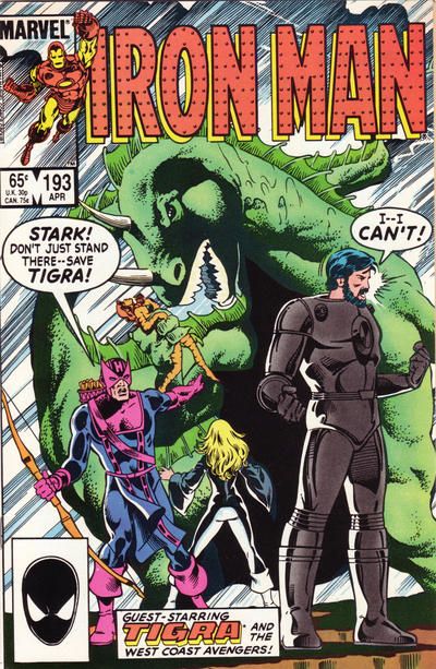 Iron Man, Vol. 1 The Choice And The Challenge |  Issue#193A | Year:1985 | Series: Iron Man | Pub: Marvel Comics