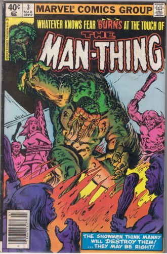 Man-Thing, Vol. 2 The Gong Of Doom |  Issue#3 | Year:1980 | Series: Man-Thing | Pub: Marvel Comics