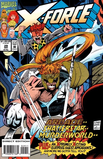 X-Force, Vol. 1 Toy Soldiers |  Issue#29A | Year:1993 | Series: X-Force | Pub: Marvel Comics