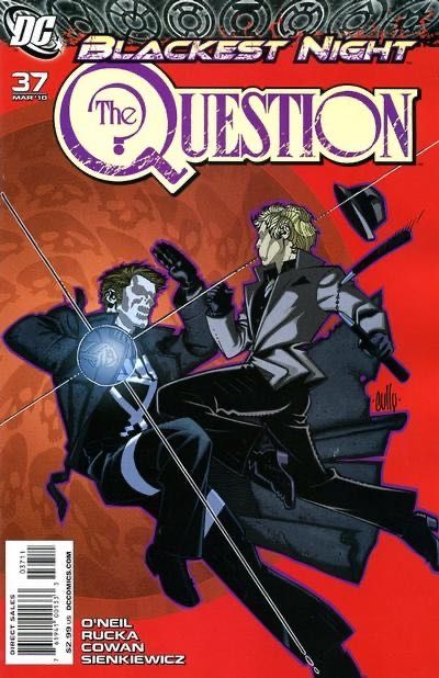 The Question, Vol. 1 Blackest Night - One More Question |  Issue#37 | Year:2010 | Series: The Question | Pub: DC Comics