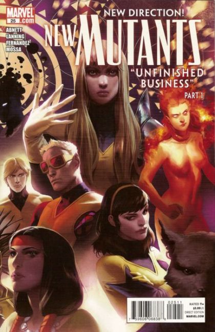 New Mutants, Vol. 3 Unfinished Business, Part 1 |  Issue#25A | Year:2011 | Series: New Mutants | Pub: Marvel Comics