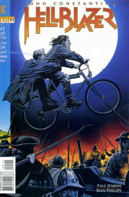 Hellblazer Riding the Green Lanes |  Issue#91 | Year:1995 | Series: Hellblazer | Pub: DC Comics