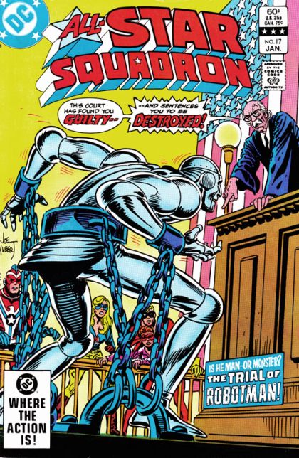 All-Star Squadron To Slay the Body Electric |  Issue#17A | Year:1982 | Series:  |