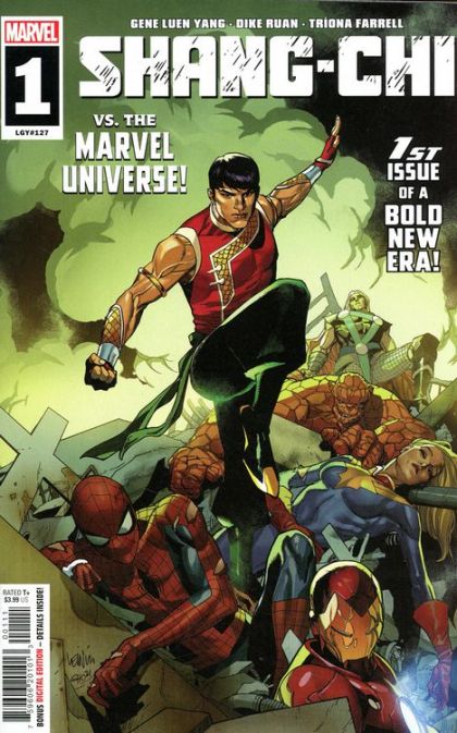 Shang-Chi, Vol. 2 Shang-Chi vs. the Marvel Universe, Part 1 |  Issue#1A | Year:2021 | Series:  | Pub: Marvel Comics | Regular Leinil Francis Yu Cover