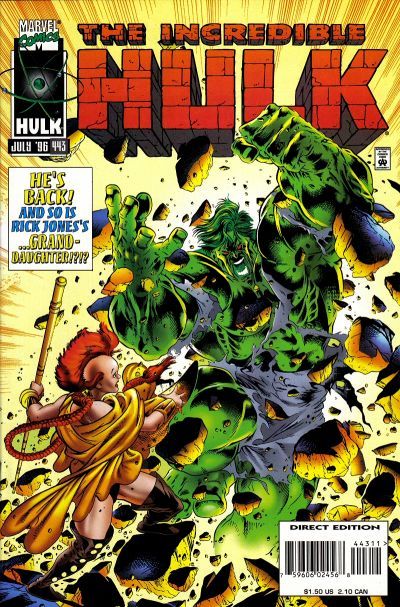 The Incredible Hulk, Vol. 1 Then And Now |  Issue#443A | Year:1996 | Series: Hulk | Pub: Marvel Comics |