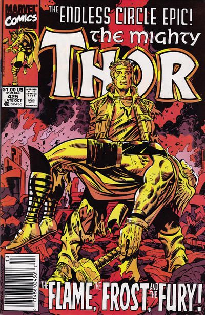 Thor, Vol. 1 The Flame, The Frost and The Fury |  Issue#425C | Year:1990 | Series: Thor | Pub: Marvel Comics